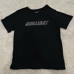 ‘brilliant’ gem studded tee